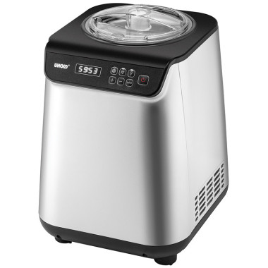 Unold 48825 sorbetière Compresseur pour sorbetière 1,2 L 135 W Noir, Argent