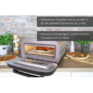 Unold 68806 Machine et four à pizzas 1 pizza(s) 1700 W Acier inoxydable