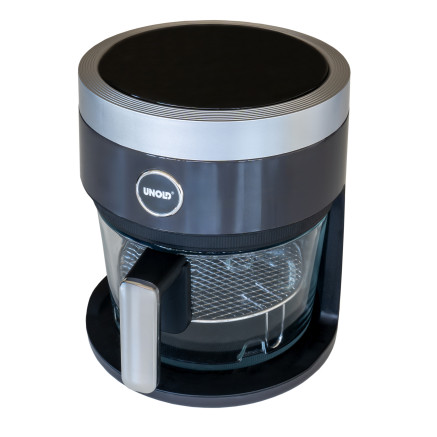 Unold 58695 friteuse Unique 3,5 L Autonome 1200 W Friteuse d’air chaud Noir