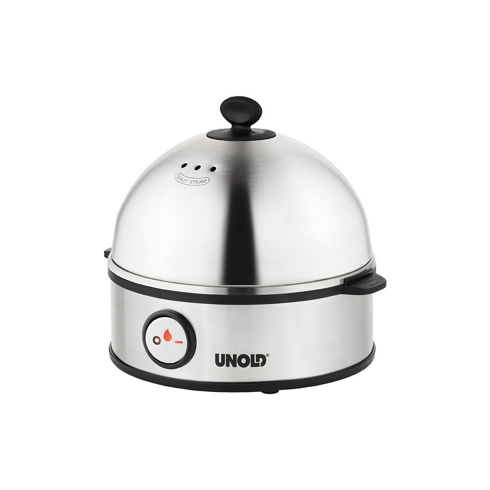 Unold 38626 cuiseur d'oeufs 7 œufs 360 W Noir, Acier inoxydable Unold 38626 cuiseur d'oeufs 7 œufs 360 W Noir, Acier inoxydable