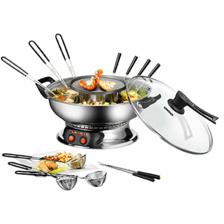 Unold 48746 appareil à fondue, raclette et wok 2 L 6 personne(s)