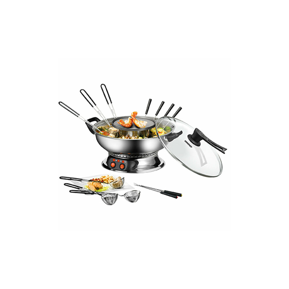 Unold 48746 appareil à fondue, raclette et wok 2 L 6 personne(s)