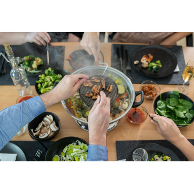 Unold 48746 appareil à fondue, raclette et wok 2 L 6 personne(s)