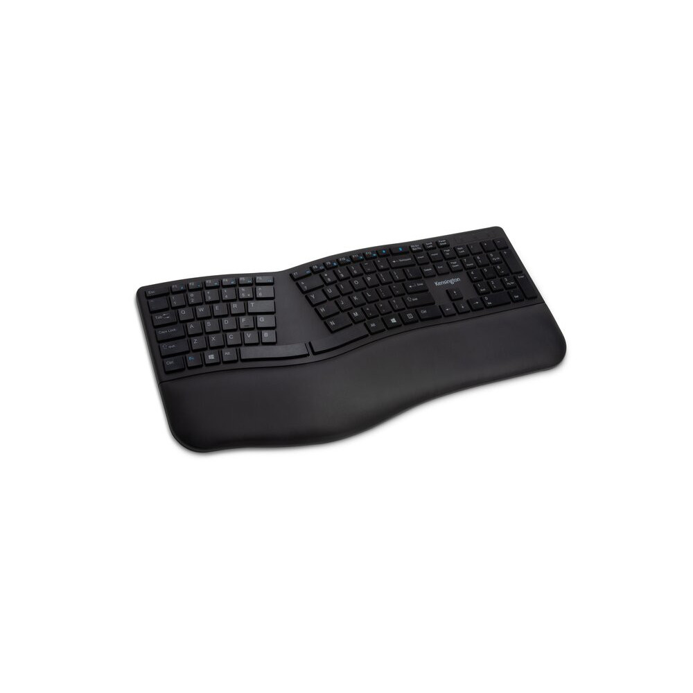 Kensington Pro Fit Ergo clavier Universel FR sans fil +USB QWERTZ Allemand Noir Kensington Pro Fit Ergo clavier Universel FR sans fil +USB QWERTZ Allemand Noir