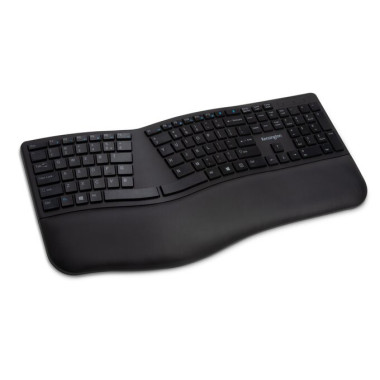 Kensington Pro Fit Ergo clavier Universel FR sans fil +USB QWERTZ Allemand Noir