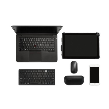 Kensington K75502WW clavier Bureau Bluetooth QWERTY Noir