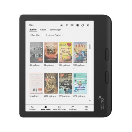 Tolino 4016621130183 Liseuse Écran tactile Wifi Noir