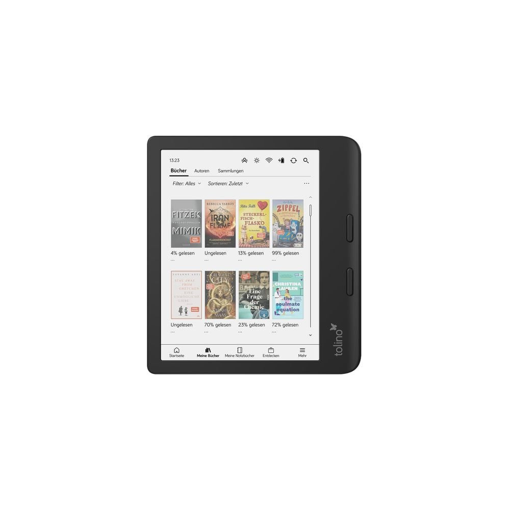 Tolino 4016621130183 Liseuse Écran tactile Wifi Noir Tolino 4016621130183 Liseuse Écran tactile Wifi Noir