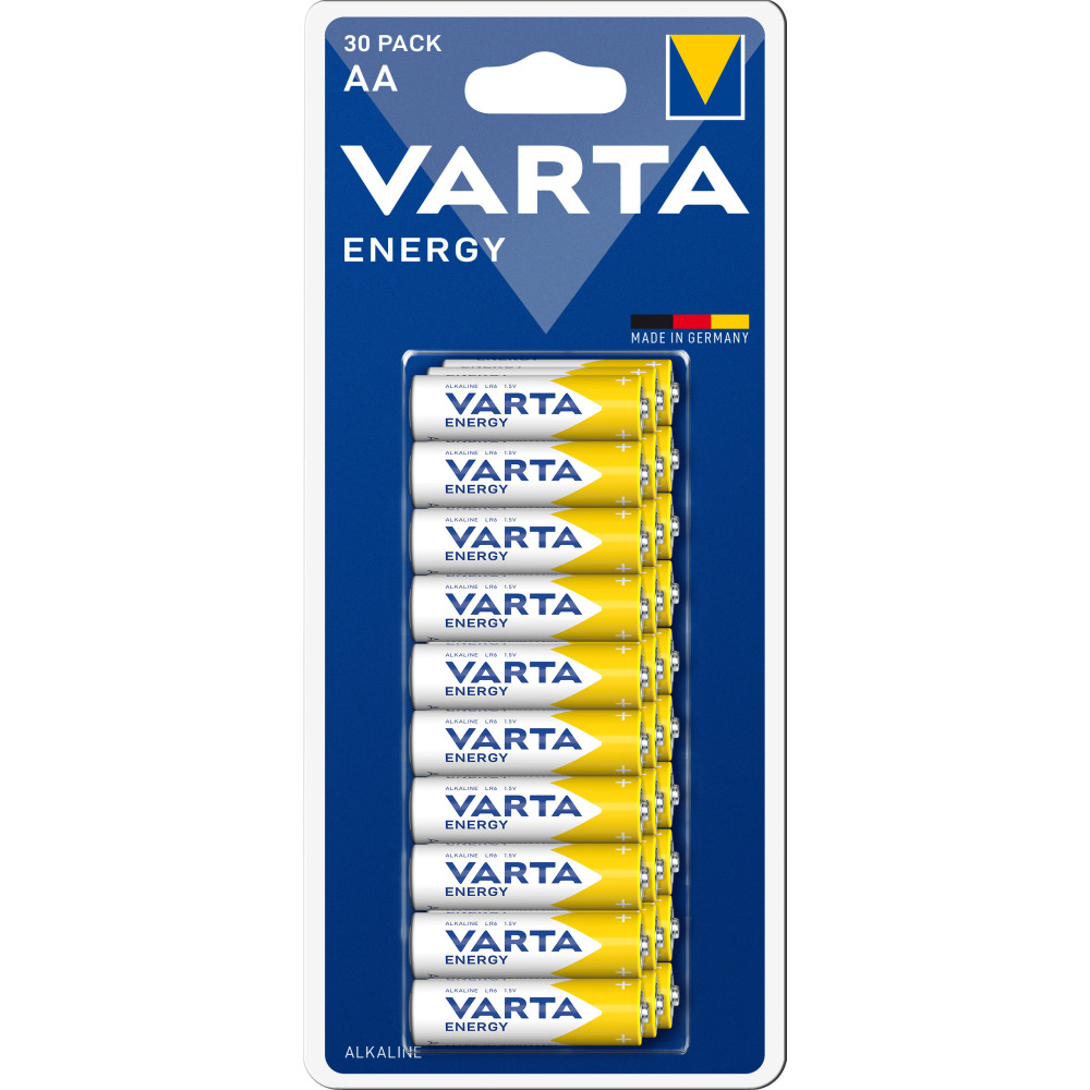 Varta ENERGY AA Blister 30 Batterie à usage unique Alcaline