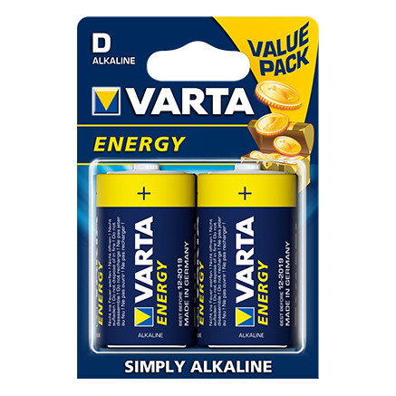 Varta 04120110412 Batterie à usage unique D Alcaline
