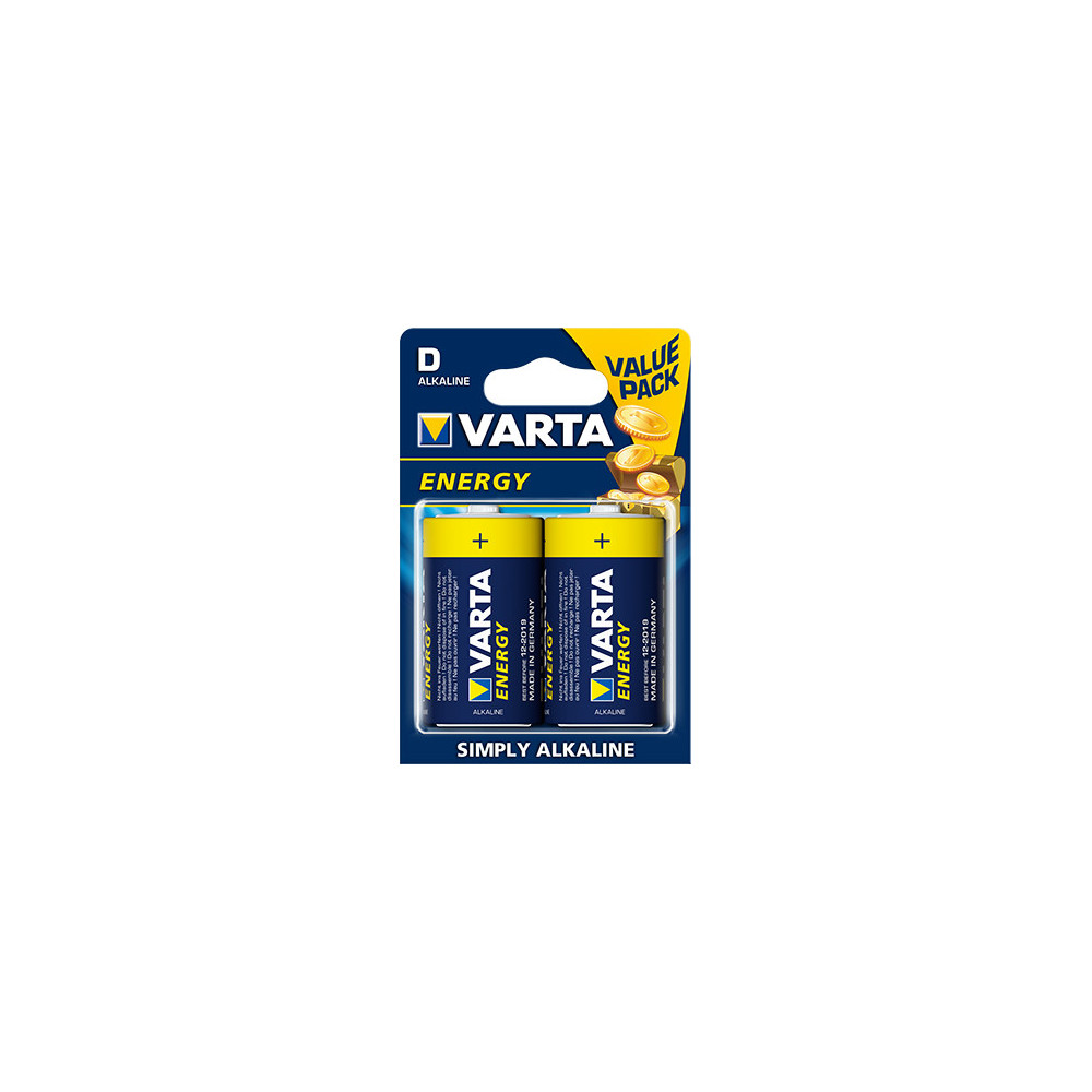 Varta 04120110412 Batterie à usage unique D Alcaline Varta 04120110412 Batterie à usage unique D Alcaline