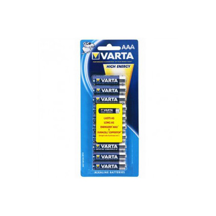 Varta High Energy AAA, 10 pcs Batterie à usage unique Alcaline