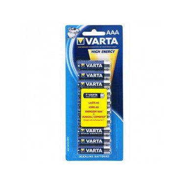 Varta High Energy AAA, 10 pcs Batterie à usage unique Alcaline