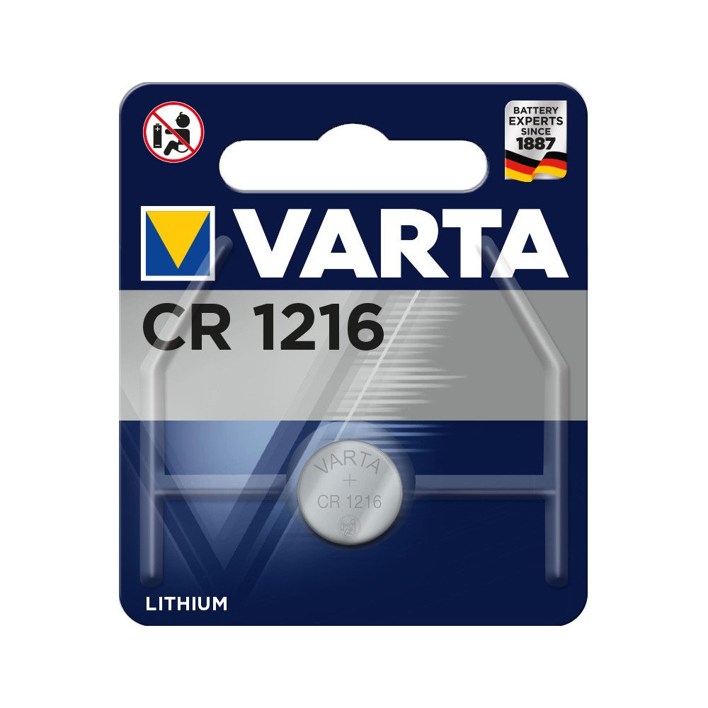 Varta CR1216 Batterie à usage unique Lithium Varta CR1216 Batterie à usage unique Lithium