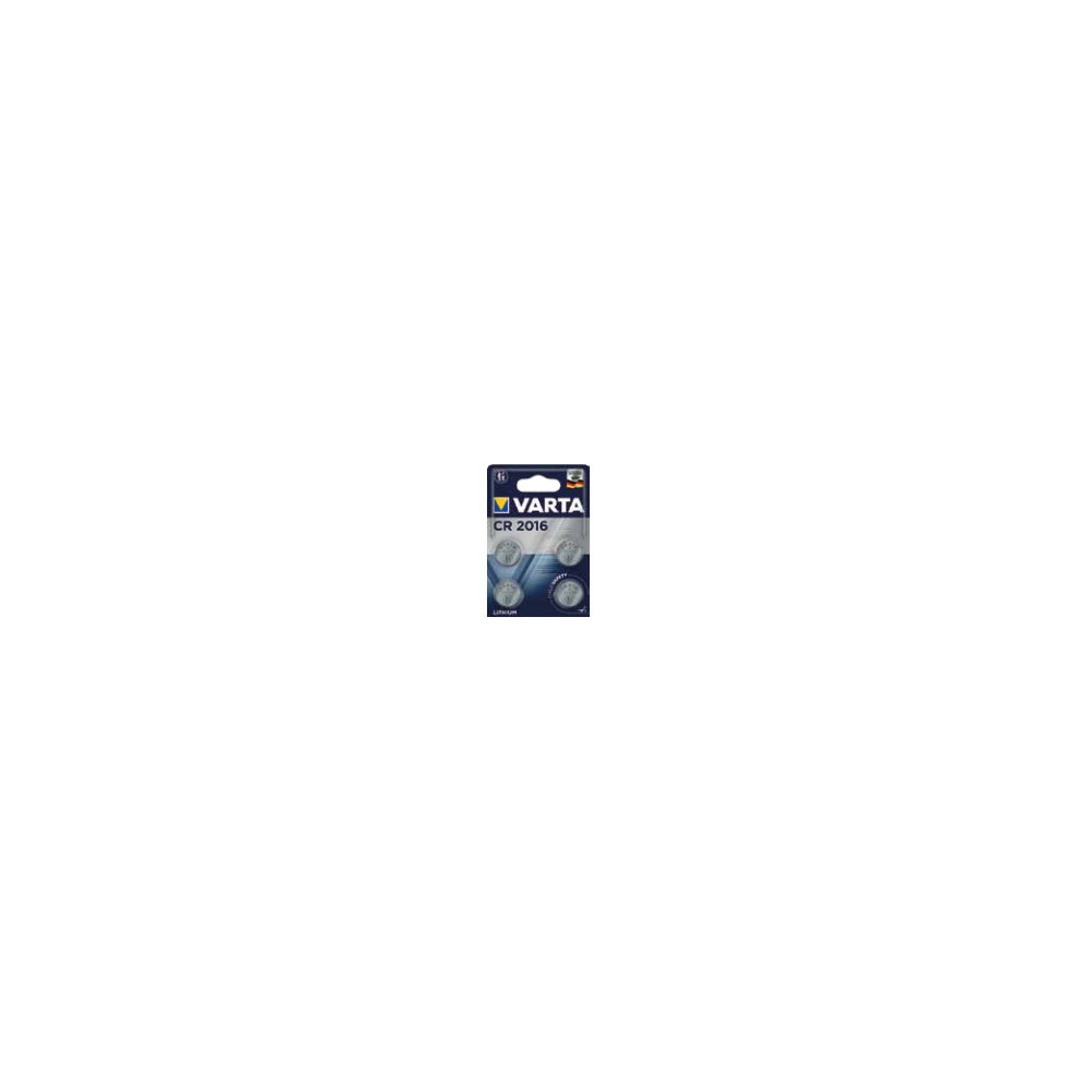 Varta 06016 101 404 pile domestique Batterie à usage unique CR2016 Lithium Varta 06016 101 404 pile domestique Batterie à usage unique CR2016 Lithium