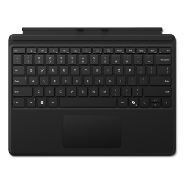 Microsoft Surface Pro Keyboard Allemand Microsoft Cover port Noir