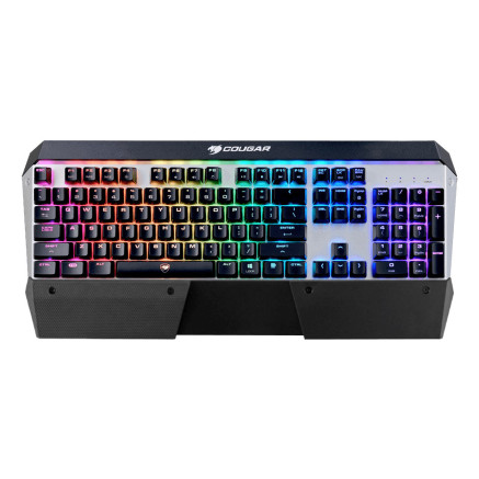 COUGAR Gaming Attack X3 RGB clavier Jouer USB Noir, Argent