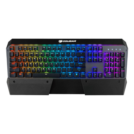 COUGAR Gaming AttackX3 RGB clavier Jouer USB QWERTY Anglais Noir