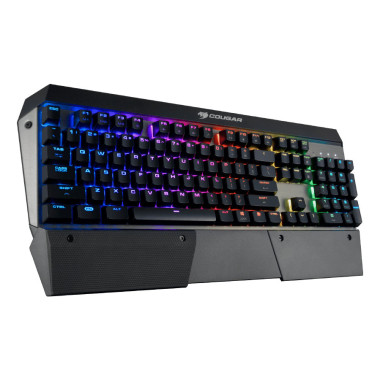 COUGAR Gaming AttackX3 RGB clavier Jouer USB QWERTY Anglais Noir