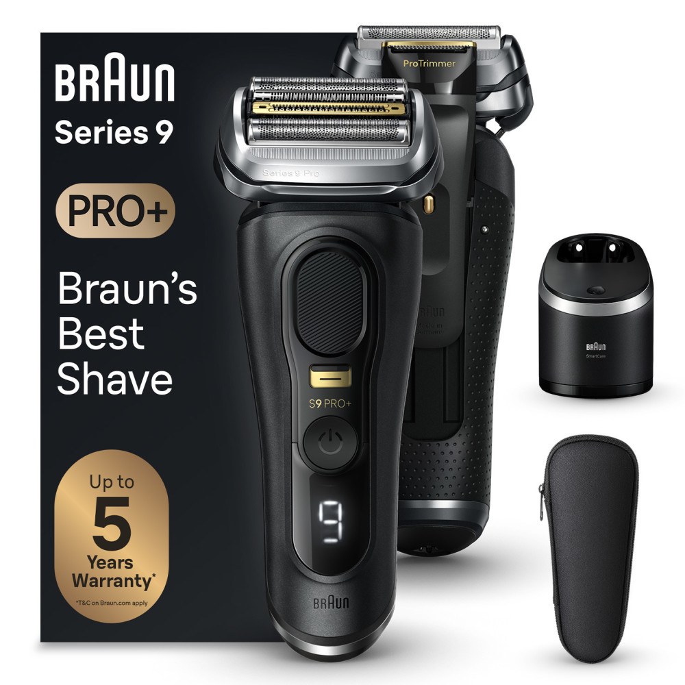 Braun Series 9 Pro+ 9560cc Tondeuse Noir Braun Series 9 Pro+ 9560cc Tondeuse Noir
