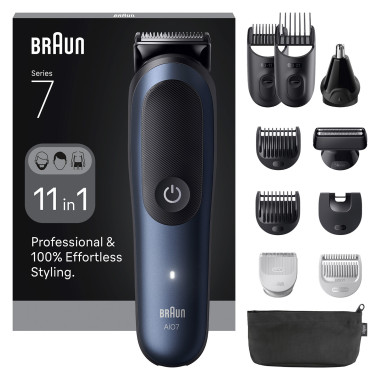 Braun AIO7540 Noir, Bleu 14 Lithium-Ion (Li-Ion)