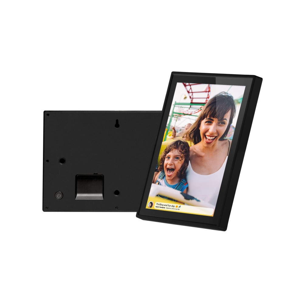 Braun DigiFrame 1019 cadre photos numériques Noir 25,6 cm (10.1") Écran tactile Wifi