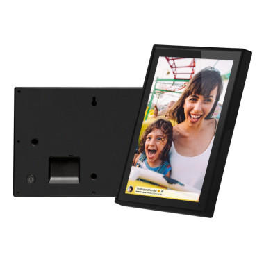 Braun DigiFrame 1019 cadre photos numériques Noir 25,6 cm (10.1") Écran tactile Wifi