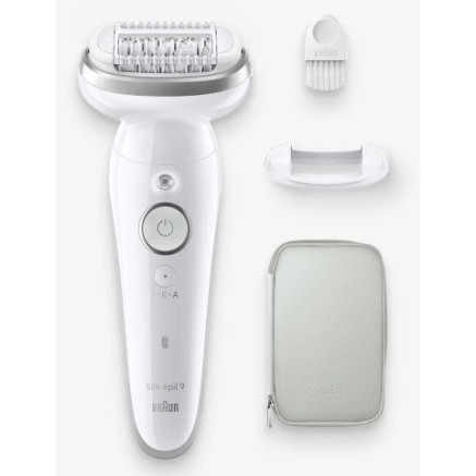 Braun Silk-épil 9 BR2-225328 épilateur 40 pince(s) Gris, Blanc