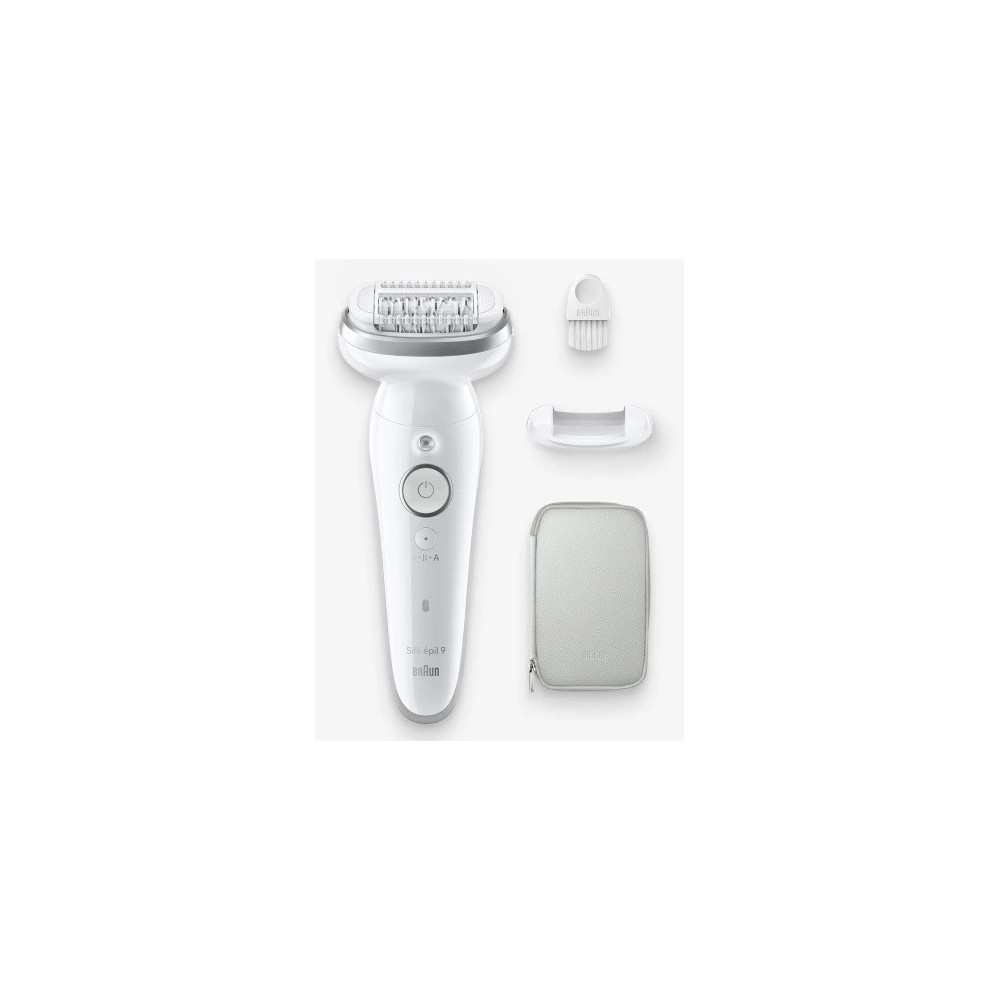 Braun Silk-épil 9 BR2-225328 épilateur 40 pince(s) Gris, Blanc Braun Silk-épil 9 BR2-225328 épilateur 40 pince(s) Gris, Blanc