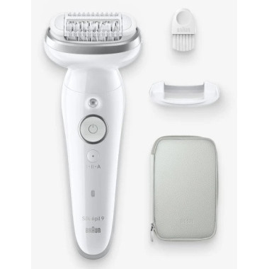 Braun Silk-épil 9 BR2-225328 épilateur 40 pince(s) Gris, Blanc