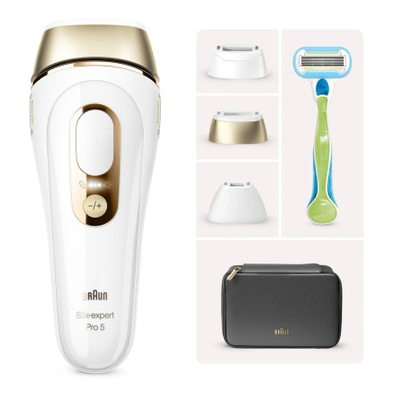 Braun PL Silk·expert Pro 5 PL5242 Or, Blanc