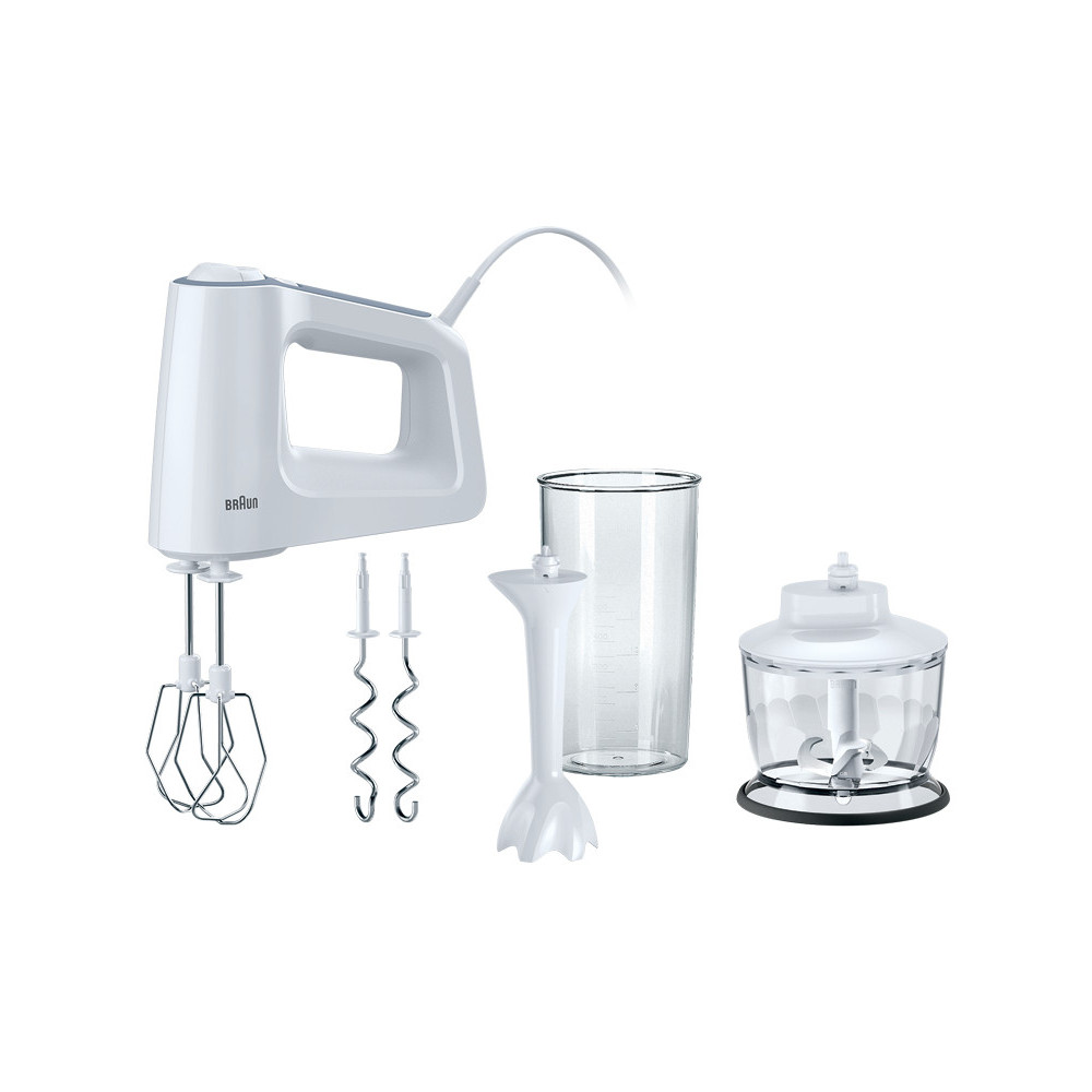 Braun HM 3135 WH Batteur à main 500 W Blanc Braun HM 3135 WH Batteur à main 500 W Blanc