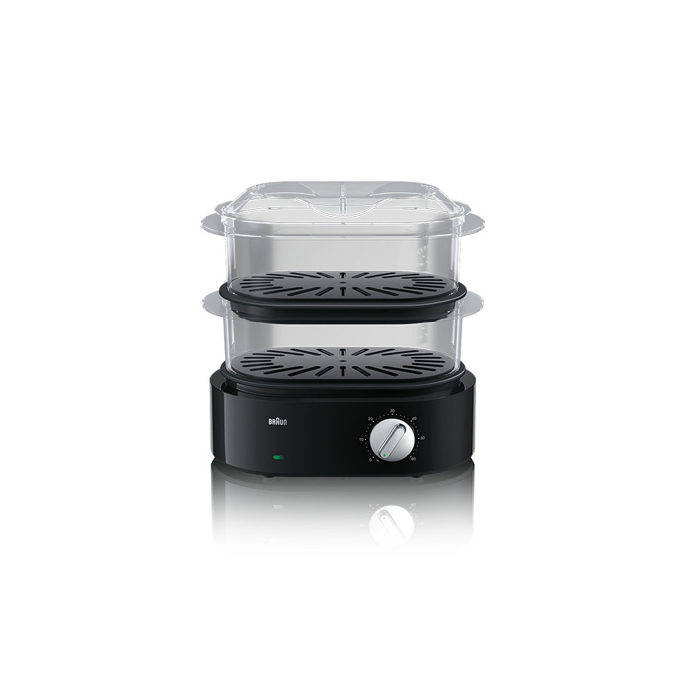 Braun FS 5100 cuiseur vapeur 2 Nombre de paniers Comptoir 850 W Noir Braun FS 5100 cuiseur vapeur 2 Nombre de paniers Comptoir 850 W Noir