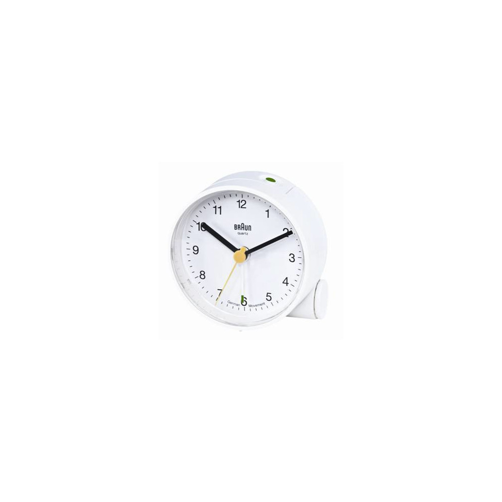 Braun BNC 001 Réveil à quartz Blanc Braun BNC 001 Réveil à quartz Blanc