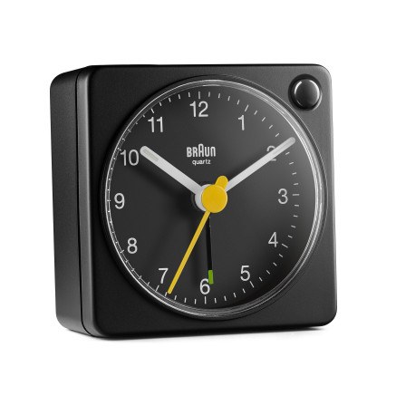 Braun BC02XB réveille-matin Réveil à quartz Noir