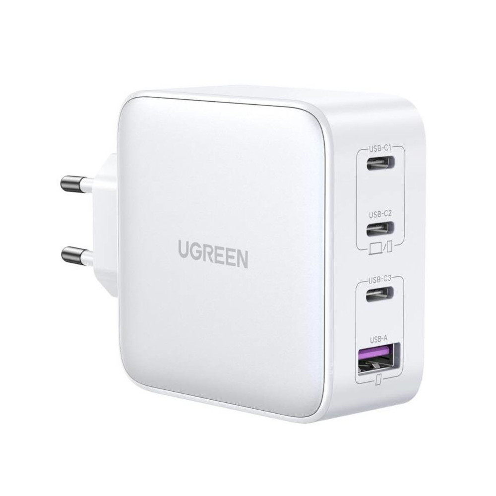 Ugreen 15337 chargeur d'appareils mobiles Universel Blanc Secteur Charge rapide Intérieure