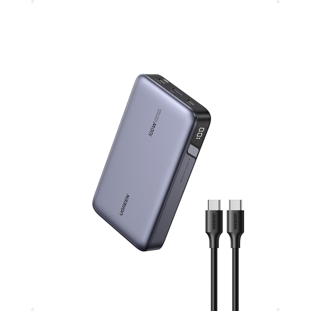 Ugreen 25188 banque d'alimentation électrique 20000 mAh Gris