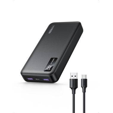 Ugreen 25683 banque d'alimentation électrique 20000 mAh Noir