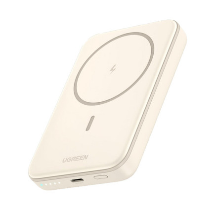 Ugreen 25208 banque d'alimentation électrique 10000 mAh Recharge sans fil Beige