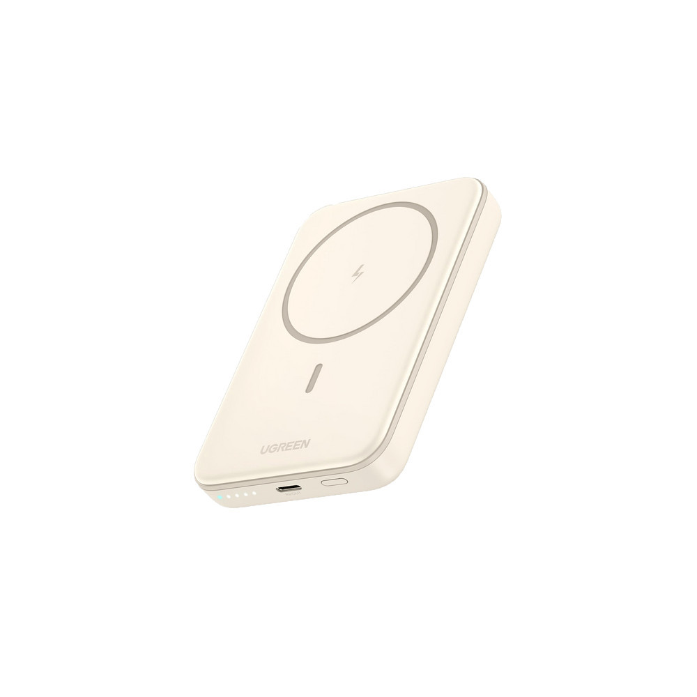 Ugreen 25208 banque d'alimentation électrique 10000 mAh Recharge sans fil Beige Ugreen 25208 banque d'alimentation électrique 10000 mAh Recharge sans fil Beige