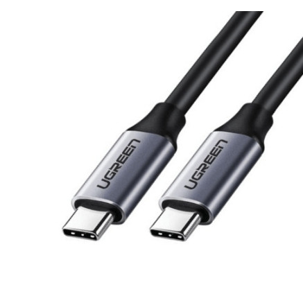 Ugreen 50751 câble USB Thunderbolt 3 1,5 m USB C Noir, Argent
