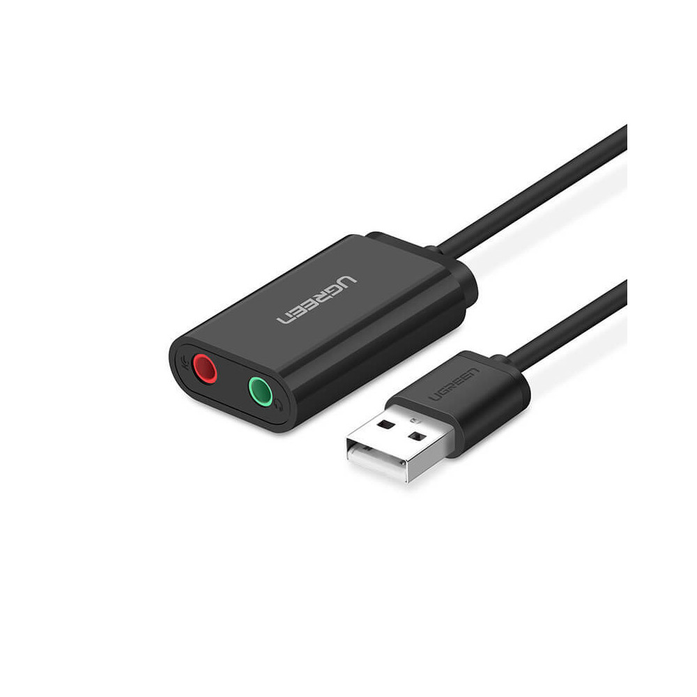 Ugreen 30724 carte sons 2.0 canaux USB Ugreen 30724 carte sons 2.0 canaux USB