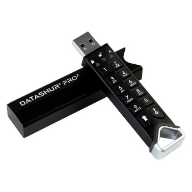 iStorage datAshur PRO2 lecteur USB flash 512 Go USB Type-A 3.2 Gen 1 (3.1 Gen 1) Noir