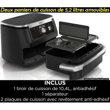 Friteuse sans huile Ninja Foodi Flex 10,4 L AF500EU