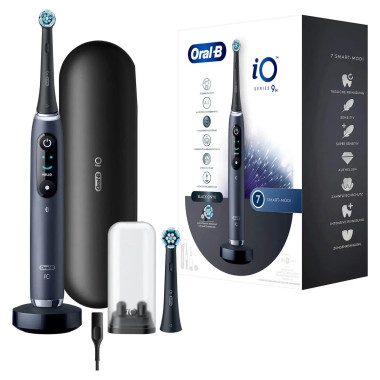 Oral-B iO Series 9N Adulte Brosse à dents vibrante Noir