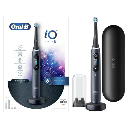 Oral-B iO 4210201363095 brosse à dents électrique Adulte Brosse à dents rotative Noir