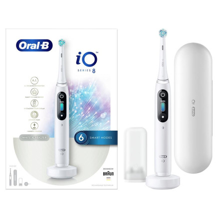 Oral-B iO 4210201363064 brosse à dents électrique Adulte Brosse à dents rotative Blanc