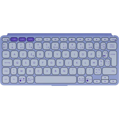 Logitech 920-012969 clavier Universel Bluetooth AZERTY Français Lilas