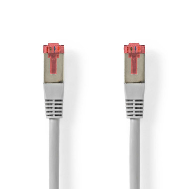 Nedis CCGL85220GY150 câble de réseau Gris 15 m Cat6 SF UTP (S-FTP)