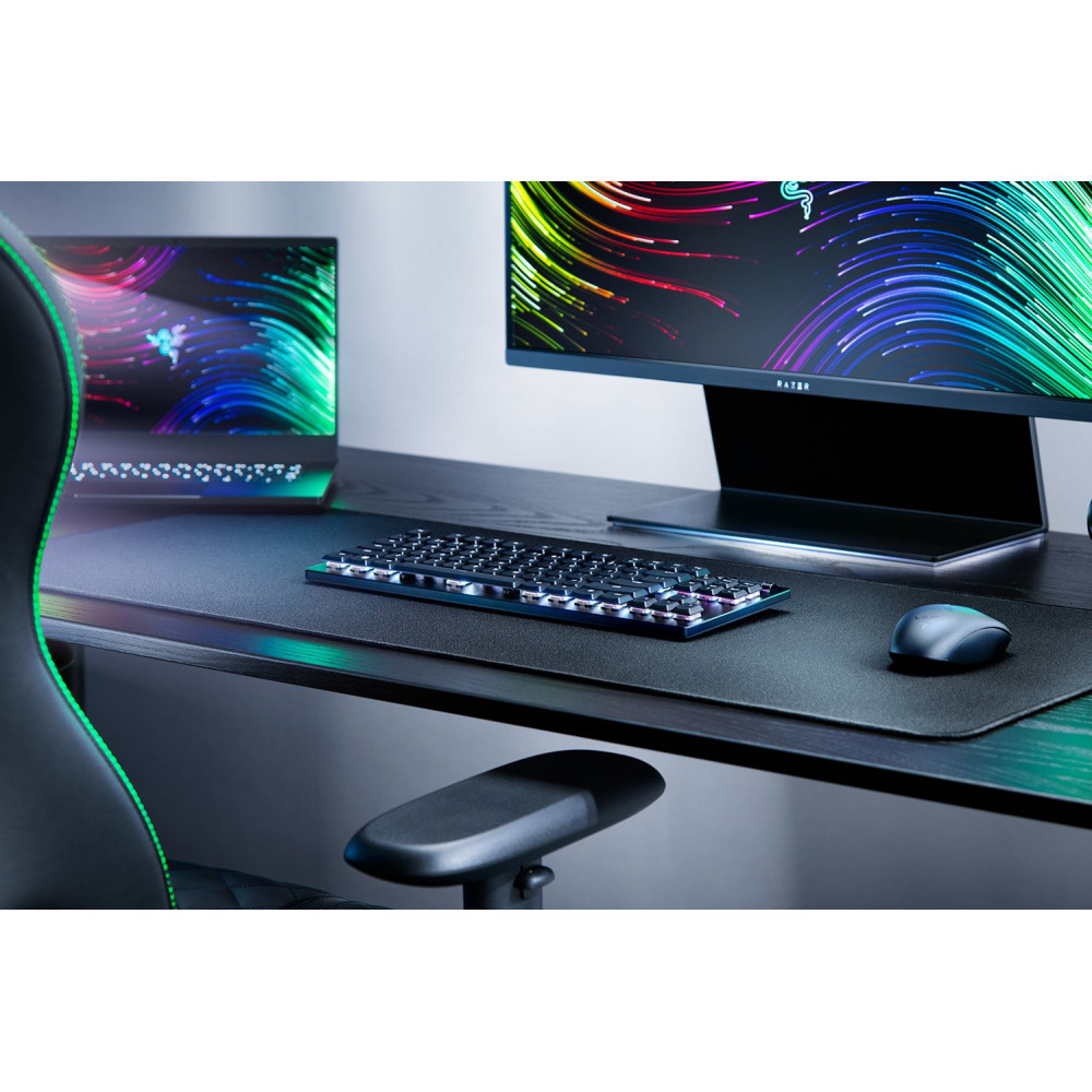 Razer DeathStalker V2 Pro clavier Jouer USB + Bluetooth Français Noir